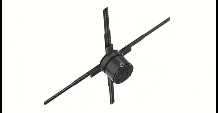 Dönen hologram LED fan motoru